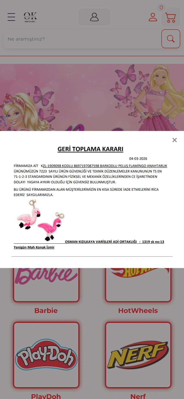 Osman Kızılkaya mobil web sitesi ekran görüntüsü
