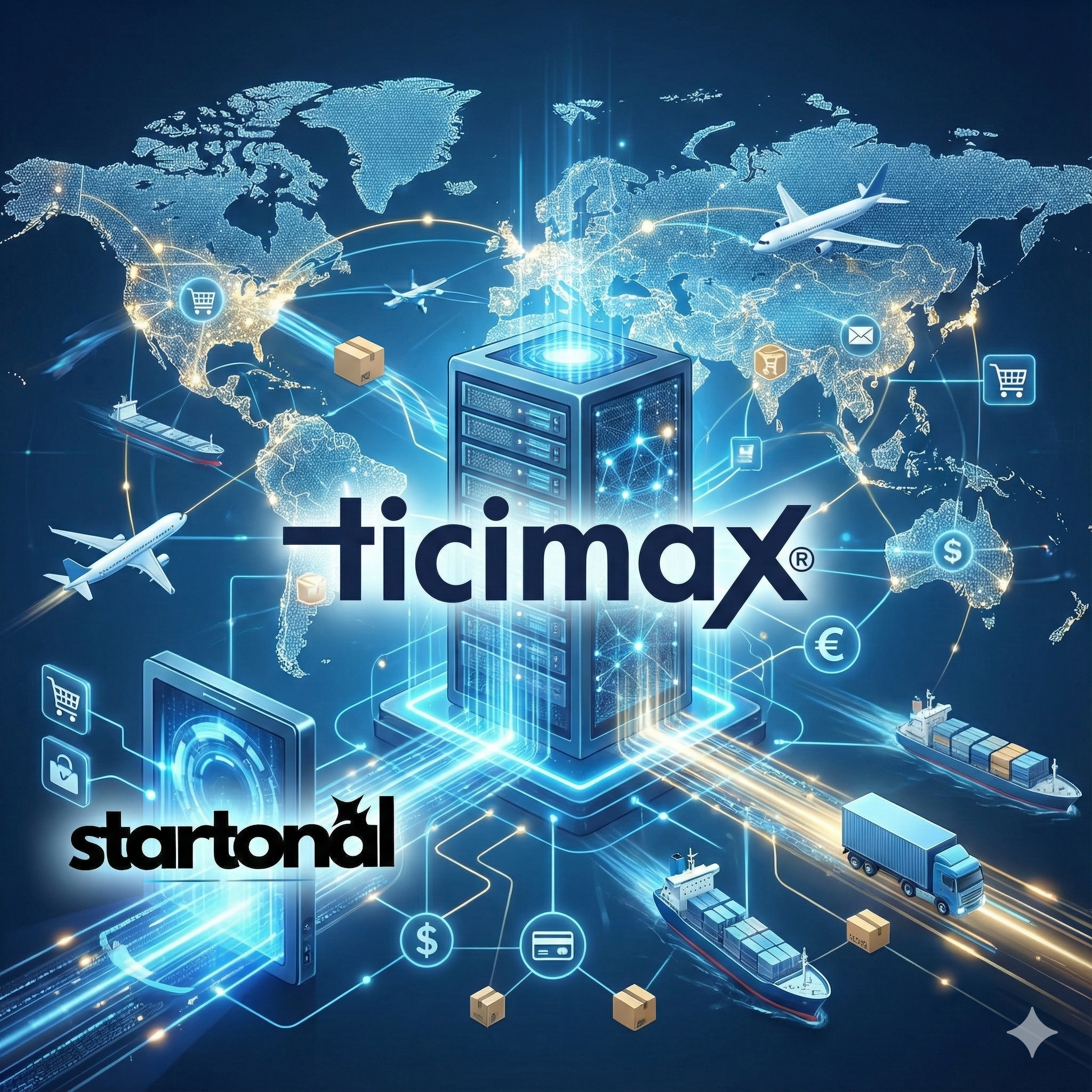 Ticimax e-ihracat - çok dilli mağaza ve dövizli satış